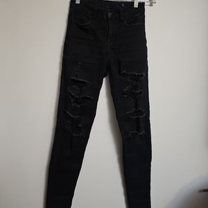 American eagle curvy high rise jeggings